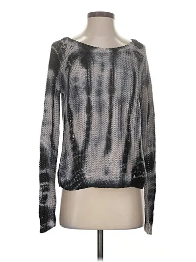 Pre-owned Maje Pullover Sweater In Silver