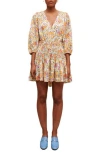 Maje Rawai A-line Minidress In Multi
