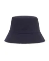 Maje Reversible Fruit Print Bucket Hat In Blue