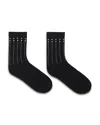 Maje Rhinestone Cotton Socks In Black