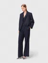 Maje Rhinestone Suit Jacket