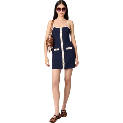 MAJE MAJE RIB KNIT MINI DRESS