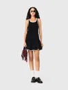 Maje Rib Knit Tank Top In Multi