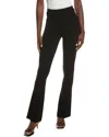 Maje Ribbed Flare Pant In Black