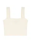 Maje Ribbed Top In Multi