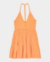 Maje Short Linen Dress