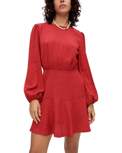 Maje Romasy Mini Dress In Red