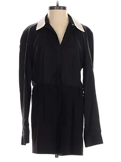 Pre-owned Maje Romper In Black