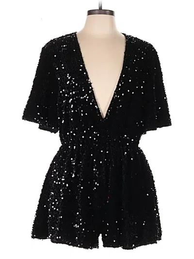 Maje Romper In Black