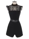Maje Romper In Black