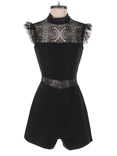 Maje Romper In Black