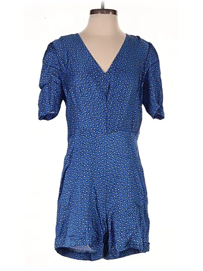 Pre-owned Maje Romper In Blue