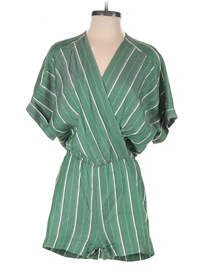 Pre-owned Maje Romper In Green