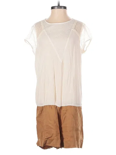 Pre-owned Maje Romper In White