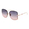 Maje Rose Gold Women Sunglasses In Multi