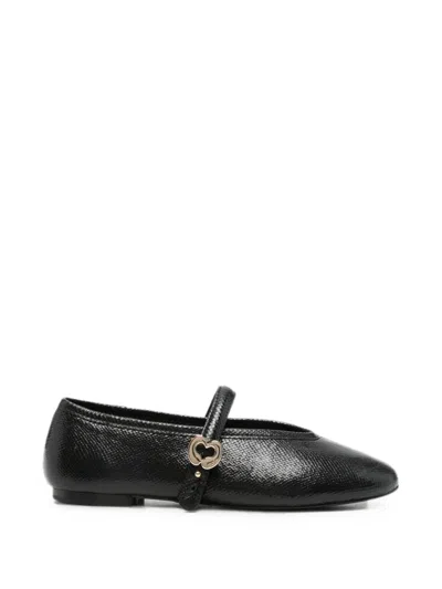 Maje Ballerinas Mit Runder Kappe In Schwarz