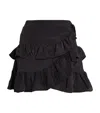 MAJE RUFFLED MINI SKIRT