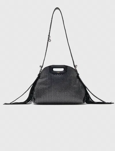 Maje Sac Miss M Mini Strassé In Black