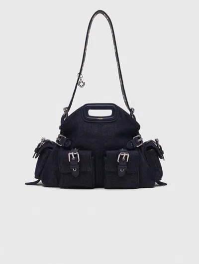 Maje Sac Miss M Pockets En Denim