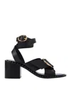 Maje Sandals In Black
