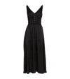 Maje Ryalana Plunge Neck Dress In Black