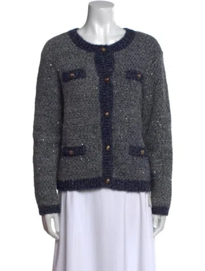 Pre-owned Maje Scoop Neck Sweater