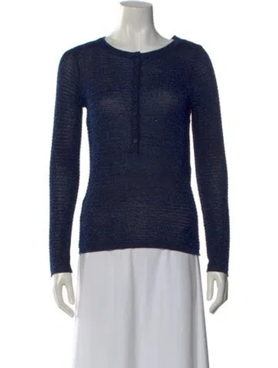 Pre-owned Maje Scoop Neck Sweater