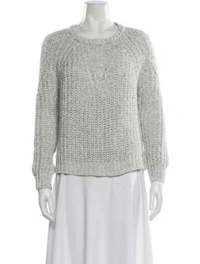 Pre-owned Maje Scoop Neck Sweater In Multi