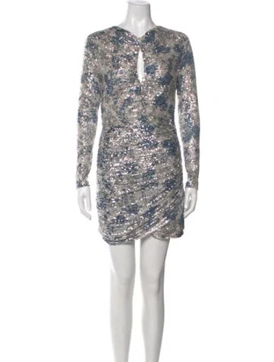 Pre-owned Maje Sequin Mini Dress W/ Tags