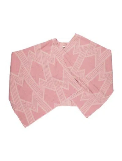 Pre-owned Maje Shawl In Pink