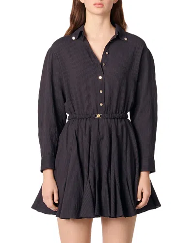 MAJE SHORT CREPE DRESS