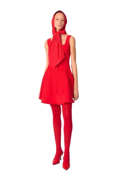 MAJE MAJE MINI KNIT DRESS