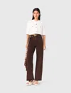 Maje Metallic Cotton-blend Tweed Jacket In White
