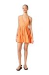 Maje Short Linen Dress