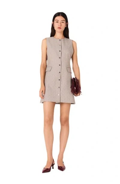 MAJE MAJE MINI RHINESTONE TAILORED DRESS