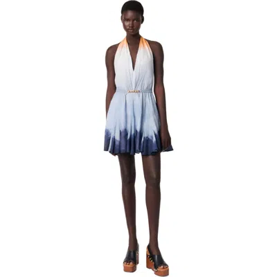 Maje Short Tie-dye Dress
