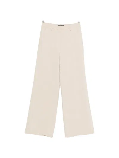 Maje Side-pocket Trousers In Neutral
