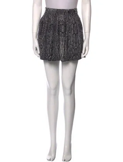 Pre-owned Maje Silk Mini Skirt