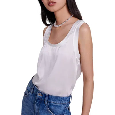 MAJE MAJE SILK TANK TOP