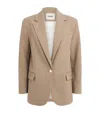 Maje Single-button Blazer In Neutral