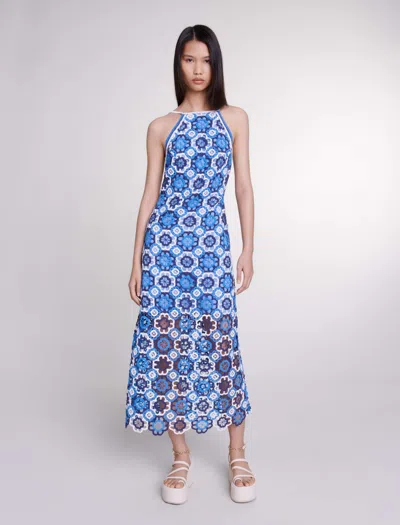 Maje Size Mixte-dresses-us S / Fr 36 In Blue