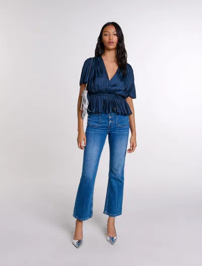 Maje Levilly Top In Navy