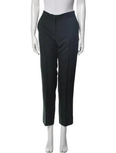 Pre-owned Maje Skinny Leg Pants In Black