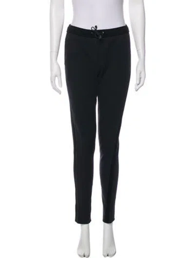 Pre-owned Maje Skinny Leg Pants In Black