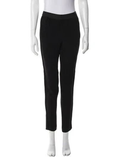 Pre-owned Maje Skinny Leg Pants In Gray