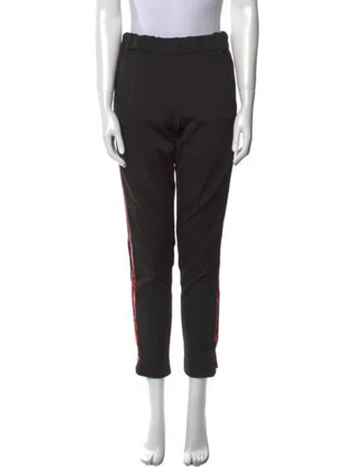 Pre-owned Maje Skinny Leg Pants In Multi