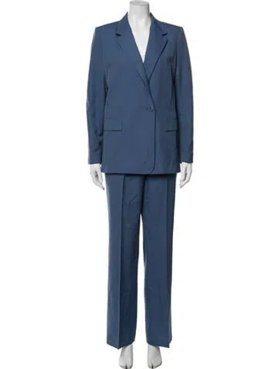 Pre-owned Maje Skirt Set In Blue