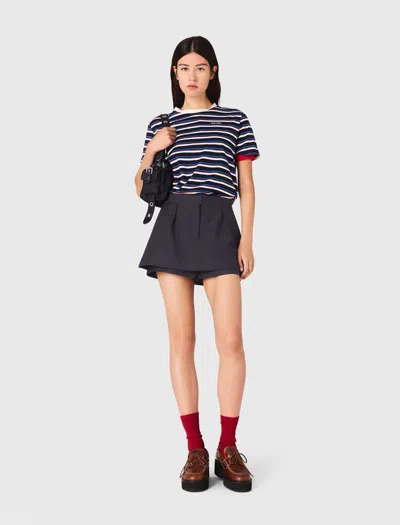 Maje Skort In Blue