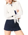 Maje Skort In Blue