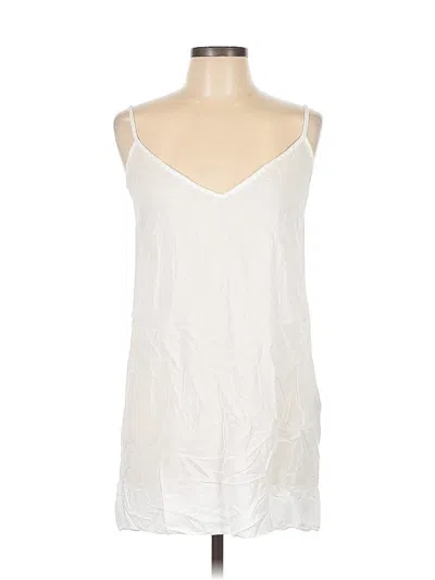 Pre-owned Maje Sleeveless Blouse In White